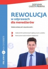 Okładka książki REWOLUCJA w odprawach dla menedżerów Mierzwa Agata, Kapłon Bogusław, Jan Czerwiński