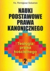 Okładka książki Nauki podstawowe prawa kanonicznego Remigiusz Sobański