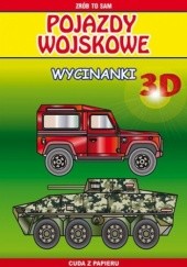 Okładka książki Pojazdy wojskowe. Wycinanki 3D Tonder Krzysztof