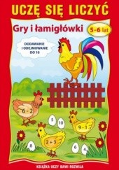 Okładka książki Uczę się liczyć. Gry i łamigłówki. 5-6 lat Beata Guzowska, Kojtka Katarzyna