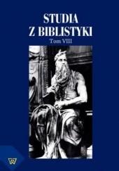 Okładka książki Studia z biblistyki, t. 8 Roman Bartnicki