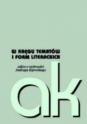 Okładka książki W kręgu tematów i form literackich Tomaszewska CR Wiesława