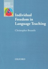 Okładka książki Individual Freedom in Language Teaching - Oxford Applied Linguistics Brumfit, Christopher