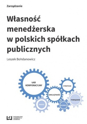 Własność menedżerska w polskich spółkach publicznych pdf chomikuj