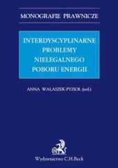 Okładka książki Interdyscyplinarne problemy nielegalnego poboru energii. Studium prawne