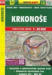 Okładka książki Krkonoše, 1:40 000 