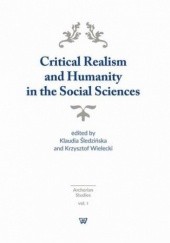 Okładka książki Critical Realism and Humanity in the Social Sciences Klaudia Śledzińska, Krzysztof Wielecki