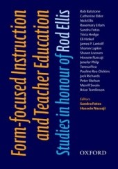 Okładka książki Form-Focused Instruction and Teacher Education - Oxford Applied Linguistics Fotos, Hossein, Nassaji Sandra;