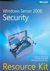 Okładka książki Windows Server 2008 Security Resource Kit M. Johansson Jesper