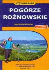 Okładka książki Pogórze Rożnowskie. Mapa turystyczna Compass 1:50 000 