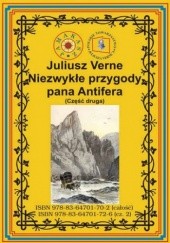 Okładka książki Niezwykłe przygody pana Antifera. Część druga Juliusz Verne