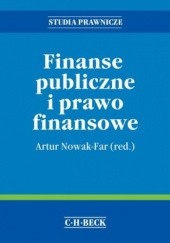 Okładka książki Finanse publiczne i prawo finansowe Mikos-Sitek Agnieszka, Frysztak Małgorzata, Artur Nowak-Far