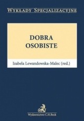 Okładka książki Dobra osobiste Izabela Lewandowska-Malec