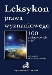 Okładka książki Leksykon prawa wyznaniowego Artur Mezglewski