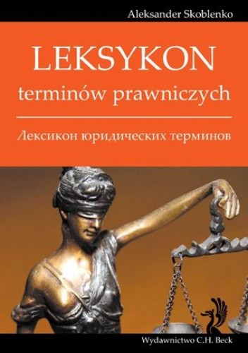 Leksykon terminów prawniczych (rosyjski) chomikuj pdf