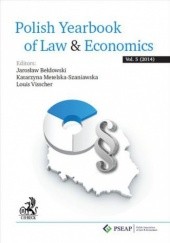 Polish Yearbook of Law&Economics Vol. 5 (2014)
