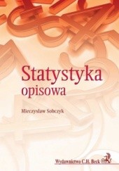 Okładka książki Statystyka opisowa Mieczysław Sobczyk