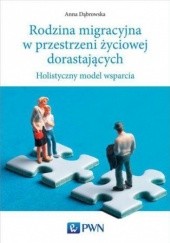 Okładka książki Rodzina migracyjna w przestrzeni życiowej dorastających Anna Dąbrowska
