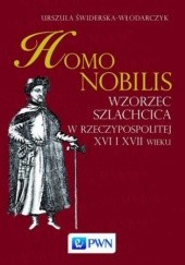 Okładka książki Homo nobilis Urszula Świderska-Włodarczyk