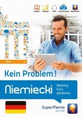 Okładka książki Niemiecki Kein Problem! Mobilny kurs językowy (poziom średni B1) Trambacz Waldemar