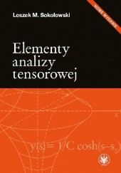 Okładka książki Elementy analizy tensorowej