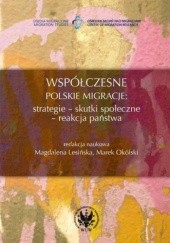 Okładka książki Współczesne polskie migracje Lesińska Magdalena, Marek Okólski