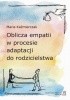 Okładka książki Oblicza empatii w procesie adaptacji do rodzicielstwa Maria Kaźmierczak
