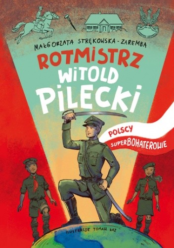Okładki książek z serii Polscy Superbohaterowie