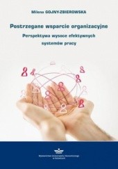 Okładka książki Postrzegane wsparcie organizacyjne Gojny-Zbierowska Milena