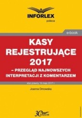 Okładka książki Kasy rejestrujące 2017 Dmowska Joanna