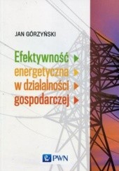 Okładka książki Efektywność energetyczna w działalności gospodarczej Jan Górzyński