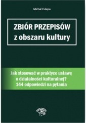 Okładka książki Zbiór przepisów z obszaru kultury Michał Culepa