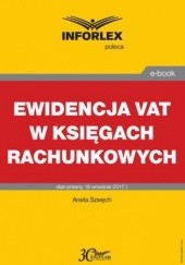 Okładka książki Ewidencja VAT w księgach rachunkowych Szwęch Aneta