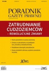 Okładka książki Zatrudnianie cudzoziemców w Polsce (PGP 9/2017) Pl Infor