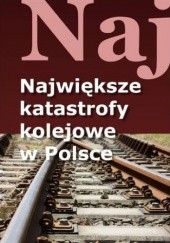 Okładka książki Największe katastrofy kolejowe w Polsce Jacek Łęski