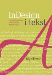 Okładka książki InDesign i tekst Nigel French
