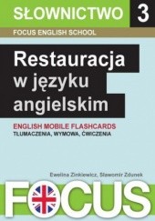 Okładka książki Restauracja w języku angielskim English School s.c. Focus