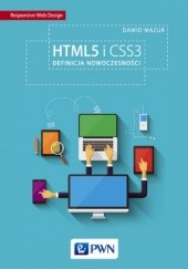 Okładka książki HTML5 i CSS3 Dawid Mazur