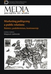 Okładka książki Marketing polityczny a public relations Wojciech Jabłoński