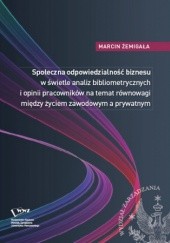 Okładka książki Społeczna odpowiedzialność biznesu Maciej Bernatt