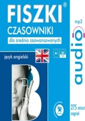 Okładka książki FISZKI audio - j. angielski - Czasowniki dla średnio zaawansowanych Patrycja Wojsyk