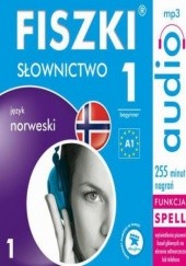 Okładka książki FISZKI audio j. norweski Słownictwo 1 Helena Garczyńska