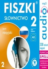Okładka książki FISZKI audio - j. rosyjski - Słownictwo 2 Kinga Perczyńska