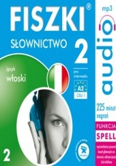 Okładka książki FISZKI audio - j. włoski - Słownictwo 2 Patrycja Wojsyk