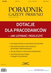 Okładka książki Dotacje dla pracodawców - jak uzyskać i rozliczyć PL Infor