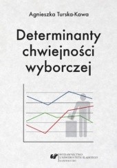 Okładka książki Determinanty chwiejności wyborczej Turska-Kawa Agnieszka