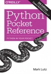Okładka książki Python Pocket Reference. 5th Edition Mark Lutz