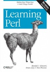 Okładka książki Learning Perl. 6th Edition Randal L. Schwartz, Tom Phoenix, Brian d foy