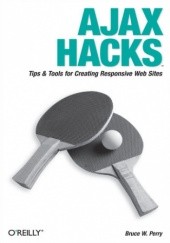 Okładka książki Ajax Hacks. Tips & Tools for Creating Responsive Web Sites Bruce W. Perry