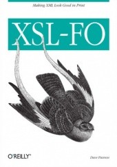 Okładka książki XSL-FO. Making XML Look Good in Print Pawson Dave